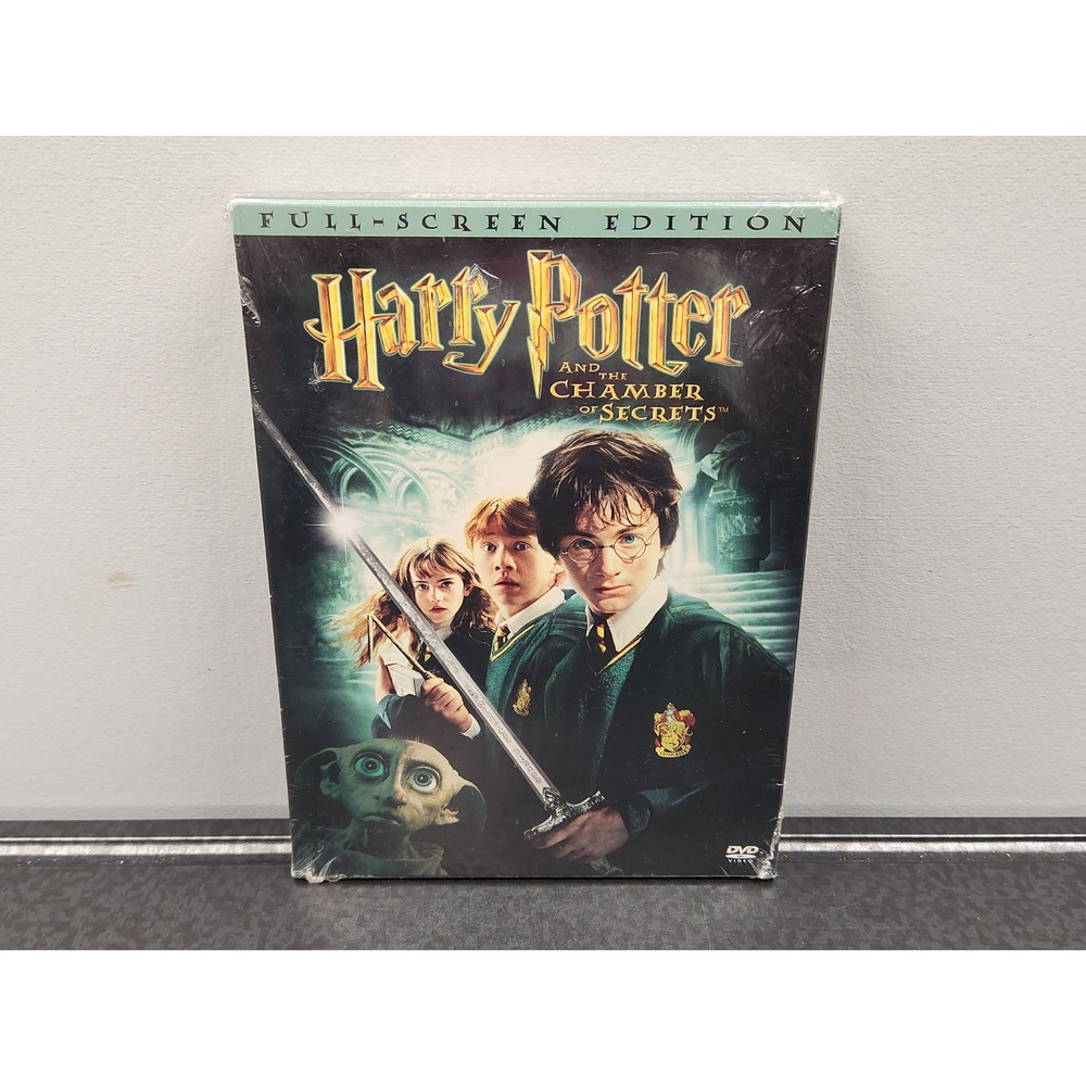 Harry Potter and the Chamber of Secrets DVD Full Screen Edition ~ New Sealed